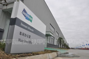 斗山小型挖掘機蘇州工廠竣工