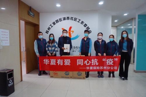 華夏保險(xiǎn)蘇州分公司赴湖西社工委開展抗疫暖心慰問活動(dòng)